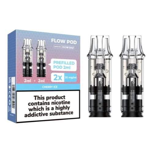 Flowpod 2ml Prefilled Pods Pack of 2 ,Cherry Ice