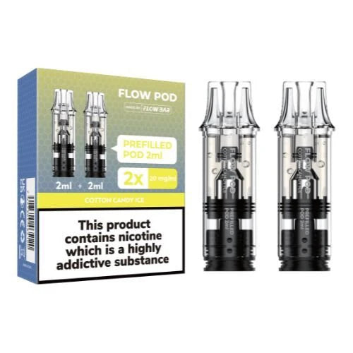 Flowpod 2ml Prefilled Pods Pack of 2 , Cotton Candy Ice