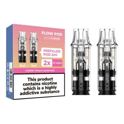 Flowpod 2ml Prefilled Pods Pack of 2 , Cherry Peach Lemonade