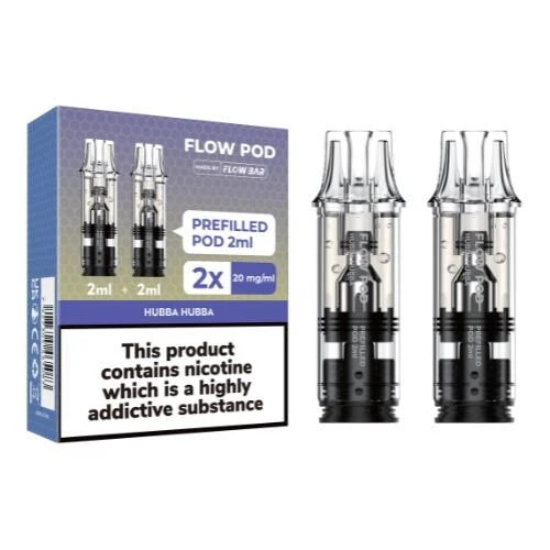 Flowpod 2ml Prefilled Pods Pack of 2 , Hubba Hubba