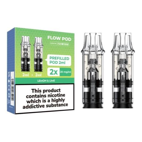 Flowpod 2ml Prefilled Pods Pack of 2 , Lemon & Lime