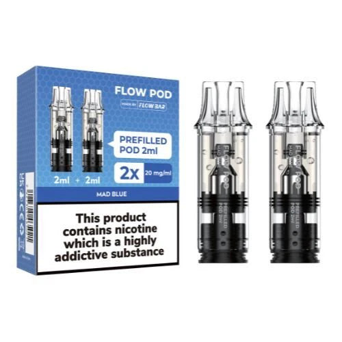 Flowpod 2ml Prefilled Pods Pack of 2 , Mad Blue