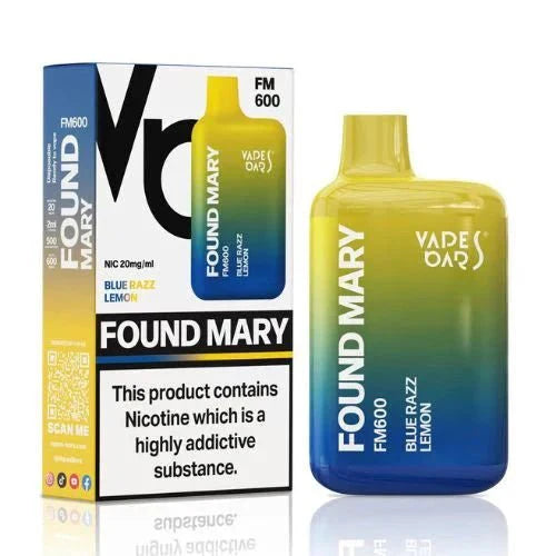 Found Mary FM600 , Blue Razz Lemon 